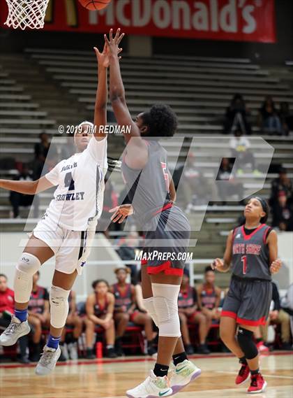 Thumbnail 1 in North Crowley vs. North Shore (McDonald's Texas Invitational) photogallery.