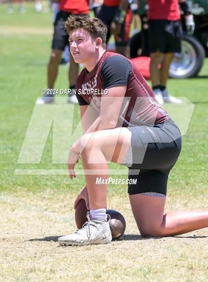 Thumbnail 1 in Desert Mountain vs Hoover (7on7 Northern Arizona Tournament) photogallery.