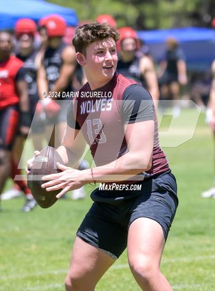 Thumbnail 1 in Desert Mountain vs Hoover (7on7 Northern Arizona Tournament) photogallery.