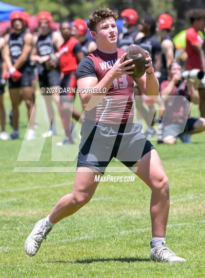 Thumbnail 2 in Desert Mountain vs Hoover (7on7 Northern Arizona Tournament) photogallery.