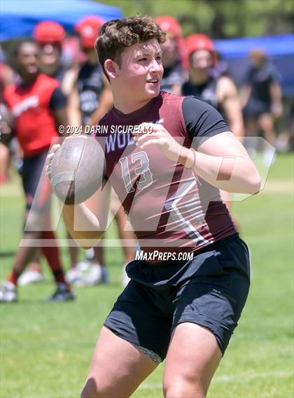 Thumbnail 2 in Desert Mountain vs Hoover (7on7 Northern Arizona Tournament) photogallery.