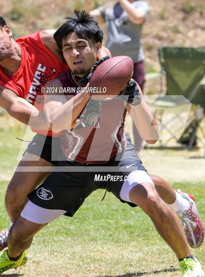 Thumbnail 3 in Desert Mountain vs Hoover (7on7 Northern Arizona Tournament) photogallery.
