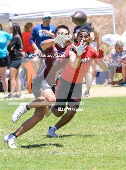 Thumbnail 1 in Desert Mountain vs Hoover (7on7 Northern Arizona Tournament) photogallery.
