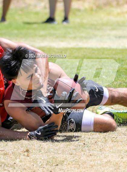 Thumbnail 3 in Desert Mountain vs Hoover (7on7 Northern Arizona Tournament) photogallery.