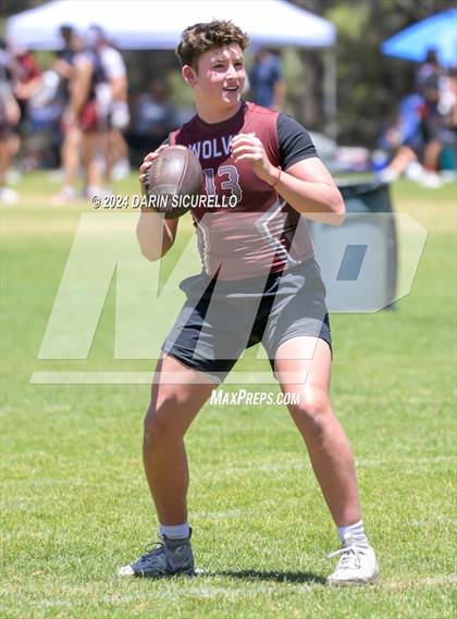 Thumbnail 3 in Desert Mountain vs Hoover (7on7 Northern Arizona Tournament) photogallery.