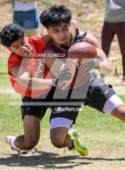 Thumbnail 1 in Desert Mountain vs Hoover (7on7 Northern Arizona Tournament) photogallery.