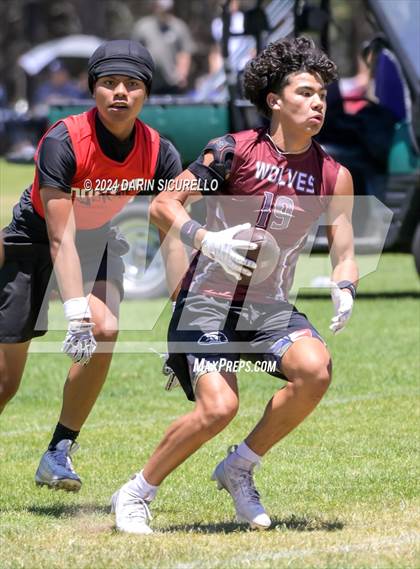 Thumbnail 2 in Desert Mountain vs Hoover (7on7 Northern Arizona Tournament) photogallery.