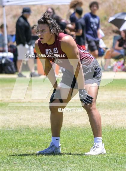 Thumbnail 1 in Desert Mountain vs Hoover (7on7 Northern Arizona Tournament) photogallery.