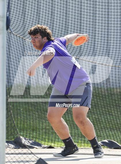 Thumbnail 2 in Class 5 Discus (MSHSAA State Championship) photogallery.