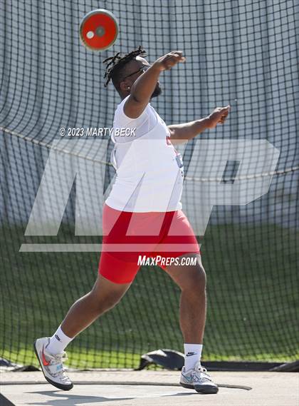 Thumbnail 2 in Class 5 Discus (MSHSAA State Championship) photogallery.