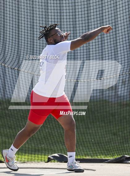 Thumbnail 3 in Class 5 Discus (MSHSAA State Championship) photogallery.