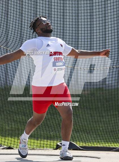 Thumbnail 2 in Class 5 Discus (MSHSAA State Championship) photogallery.