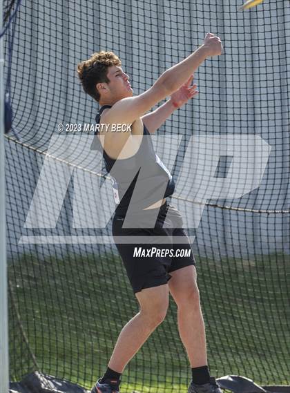 Thumbnail 2 in Class 5 Discus (MSHSAA State Championship) photogallery.