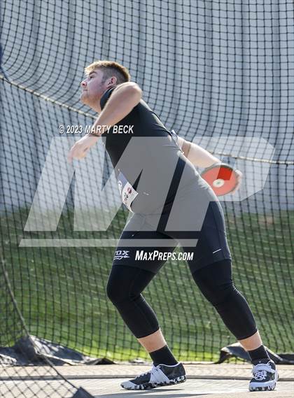 Thumbnail 1 in Class 5 Discus (MSHSAA State Championship) photogallery.