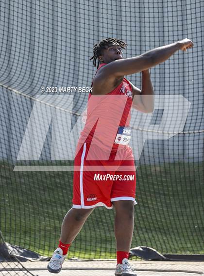 Thumbnail 3 in Class 5 Discus (MSHSAA State Championship) photogallery.
