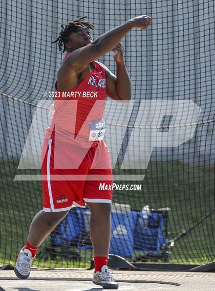 Thumbnail 2 in Class 5 Discus (MSHSAA State Championship) photogallery.