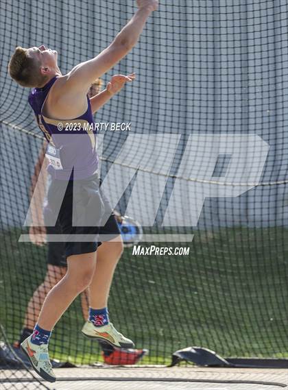 Thumbnail 2 in Class 5 Discus (MSHSAA State Championship) photogallery.