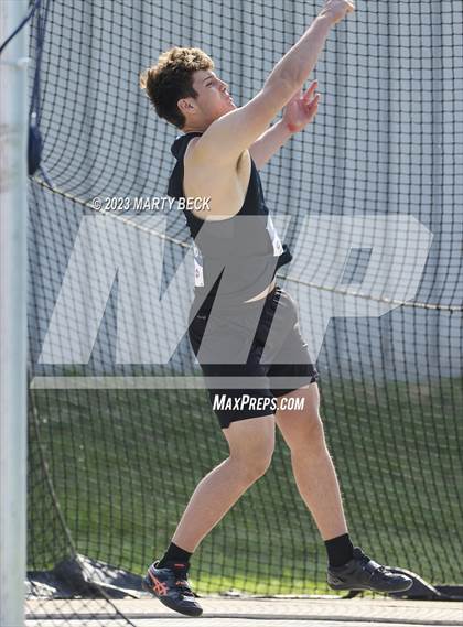 Thumbnail 2 in Class 5 Discus (MSHSAA State Championship) photogallery.