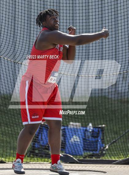 Thumbnail 3 in Class 5 Discus (MSHSAA State Championship) photogallery.