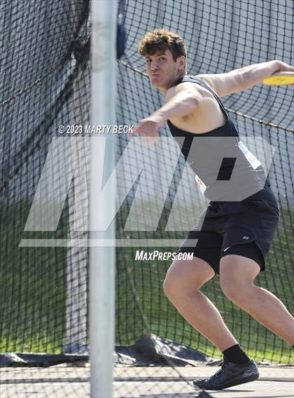 Thumbnail 2 in Class 5 Discus (MSHSAA State Championship) photogallery.