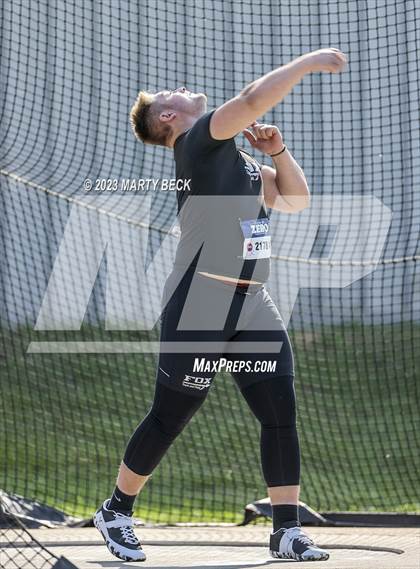 Thumbnail 3 in Class 5 Discus (MSHSAA State Championship) photogallery.