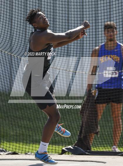 Thumbnail 3 in Class 5 Discus (MSHSAA State Championship) photogallery.
