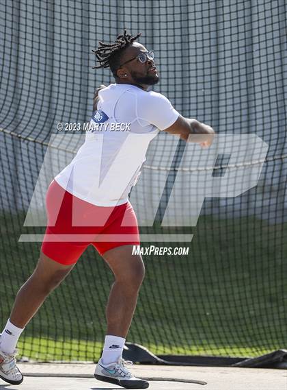 Thumbnail 1 in Class 5 Discus (MSHSAA State Championship) photogallery.