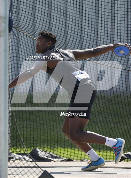Thumbnail 3 in Class 5 Discus (MSHSAA State Championship) photogallery.