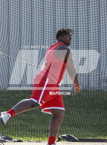 Thumbnail 3 in Class 5 Discus (MSHSAA State Championship) photogallery.