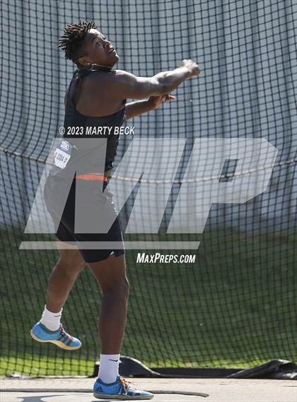 Thumbnail 1 in Class 5 Discus (MSHSAA State Championship) photogallery.