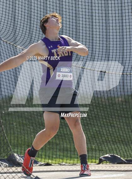 Thumbnail 1 in Class 5 Discus (MSHSAA State Championship) photogallery.