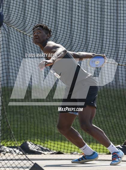 Thumbnail 1 in Class 5 Discus (MSHSAA State Championship) photogallery.
