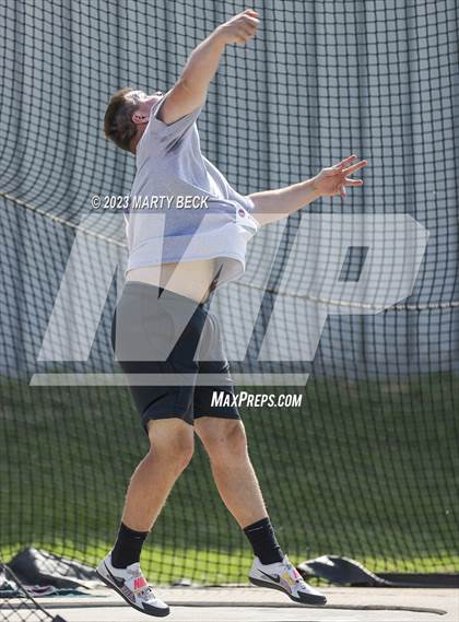 Thumbnail 2 in Class 5 Discus (MSHSAA State Championship) photogallery.