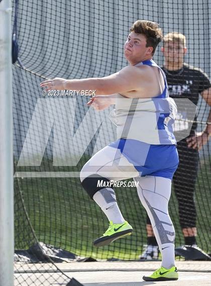 Thumbnail 1 in Class 5 Discus (MSHSAA State Championship) photogallery.