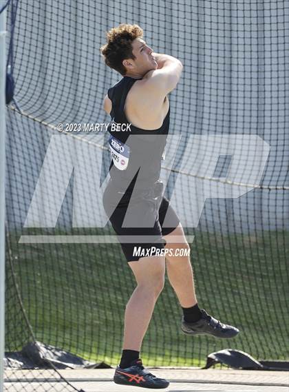 Thumbnail 3 in Class 5 Discus (MSHSAA State Championship) photogallery.
