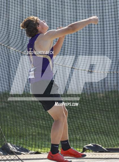 Thumbnail 3 in Class 5 Discus (MSHSAA State Championship) photogallery.
