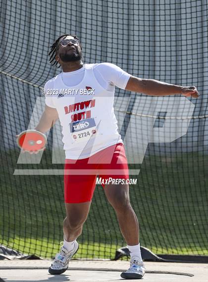 Thumbnail 1 in Class 5 Discus (MSHSAA State Championship) photogallery.
