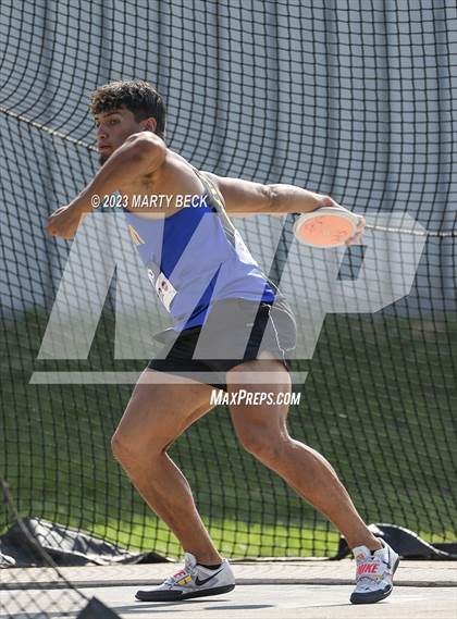 Thumbnail 3 in Class 5 Discus (MSHSAA State Championship) photogallery.
