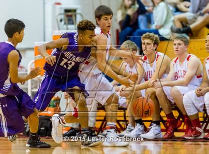 Thumbnail 2 in Marble Falls vs Fredericksburg JV photogallery.