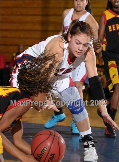 Thumbnail 2 in Berkeley vs. Pleasant Grove (Coaches vs. Cancer) photogallery.