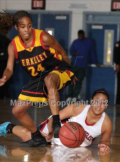 Thumbnail 1 in Berkeley vs. Pleasant Grove (Coaches vs. Cancer) photogallery.