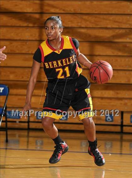 Thumbnail 1 in Berkeley vs. Pleasant Grove (Coaches vs. Cancer) photogallery.