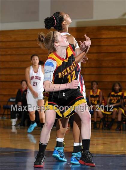 Thumbnail 2 in Berkeley vs. Pleasant Grove (Coaches vs. Cancer) photogallery.