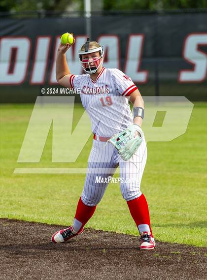 Thumbnail 3 in Bridge City vs Hargrave (UIL 4A Softball Region 1 & 3 Bi-District) photogallery.