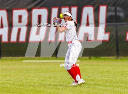 Thumbnail 2 in Bridge City vs Hargrave (UIL 4A Softball Region 1 & 3 Bi-District) photogallery.