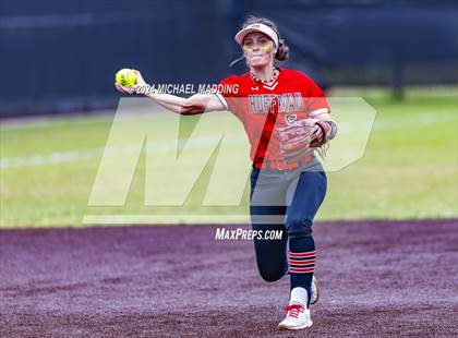 Thumbnail 1 in Bridge City vs Hargrave (UIL 4A Softball Region 1 & 3 Bi-District) photogallery.