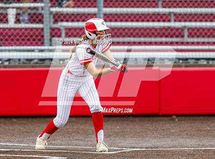 Thumbnail 2 in Bridge City vs Hargrave (UIL 4A Softball Region 1 & 3 Bi-District) photogallery.