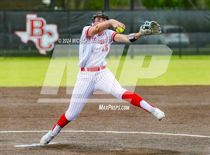 Thumbnail 2 in Bridge City vs Hargrave (UIL 4A Softball Region 1 & 3 Bi-District) photogallery.
