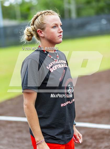 Thumbnail 2 in Bridge City vs Hargrave (UIL 4A Softball Region 1 & 3 Bi-District) photogallery.