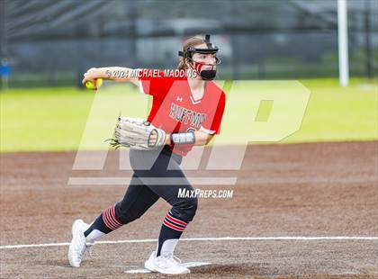 Thumbnail 2 in Bridge City vs Hargrave (UIL 4A Softball Region 1 & 3 Bi-District) photogallery.